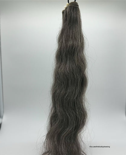 Raw Grey Wavy